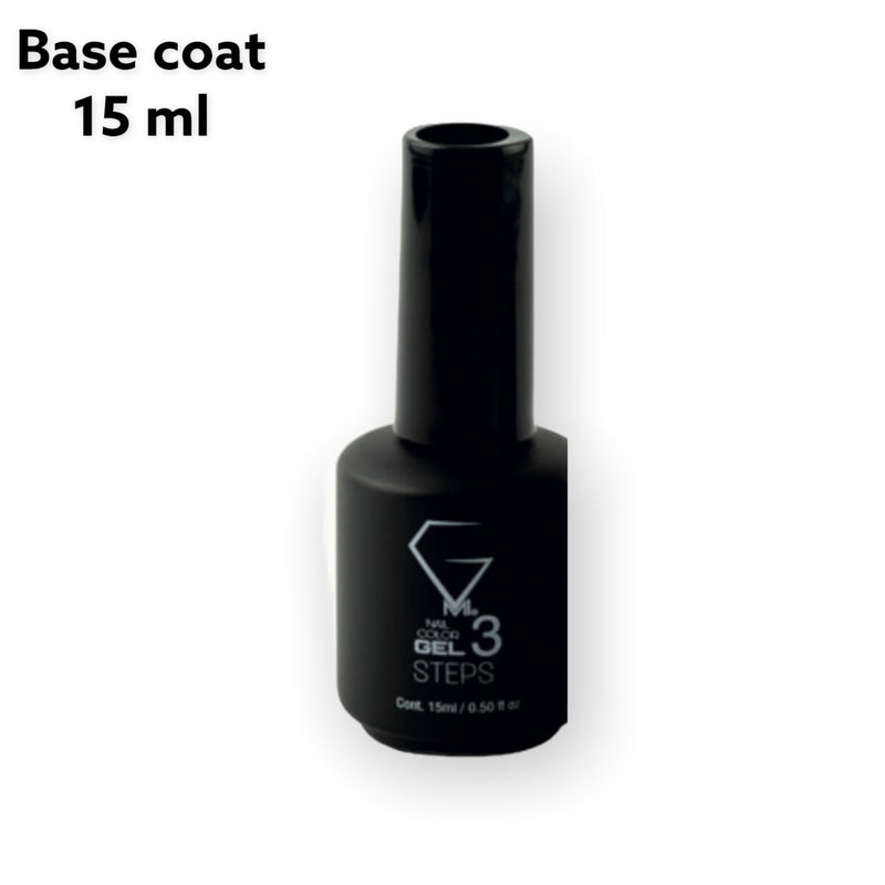 BASE COAT PARA GEL 15 ML - UÑAS - Compra Maquillaje y Artículos de Belleza | Belle Queen Cosmetics