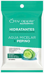 Toallita Agua Micelar + Pepino- BY APPLE - Compra Maquillaje y Artículos de Belleza | Belle Queen Cosmetics