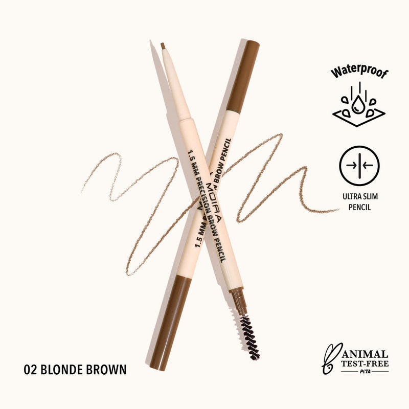 Precision Brow Pencil - Lápiz Para Ceja | MOIRA COSMETICS