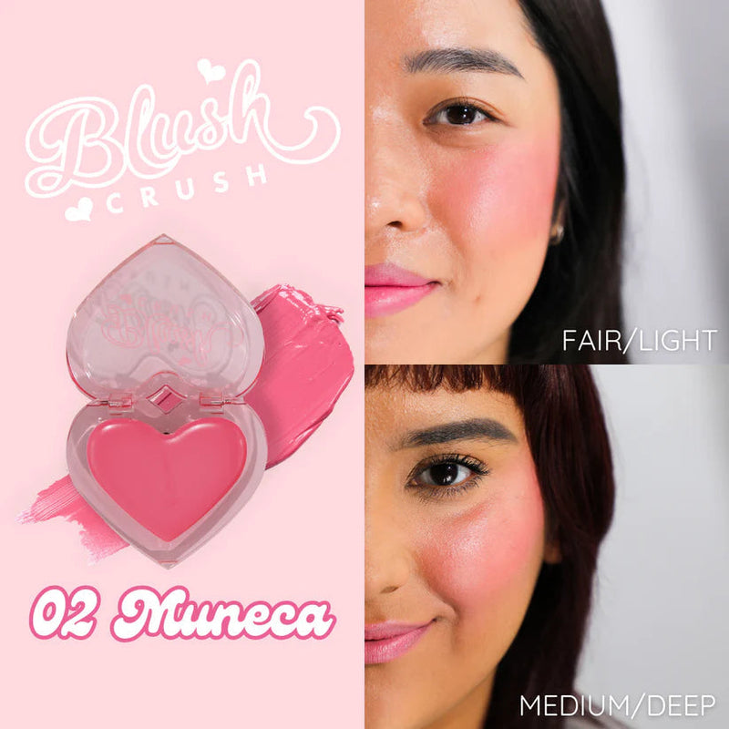ITA-BC306 Blush Crush Lip & Cheek Balm  Rubor en Crema | Italia Deluxe