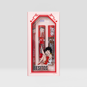 Betty Boop X Beauty Creations - Set Trio De Labiales - Besitos