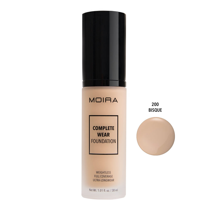 BASE COMPLETE WEAR FOUNDATION MOIRA | MOIRA COSMETICS