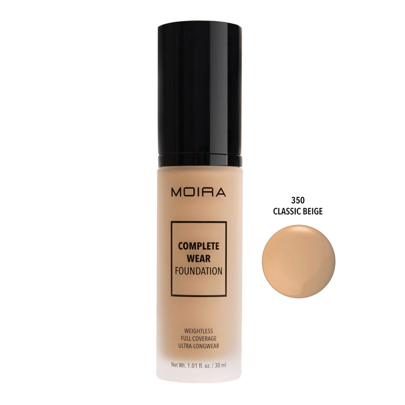 BASE COMPLETE WEAR FOUNDATION MOIRA | MOIRA COSMETICS