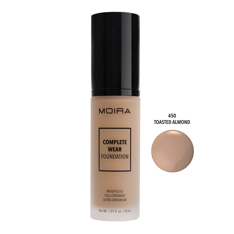 BASE COMPLETE WEAR FOUNDATION MOIRA | MOIRA COSMETICS