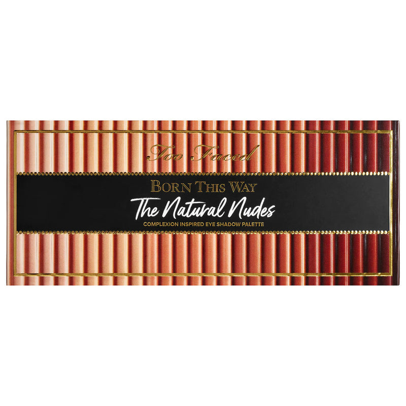 born this way the natural nudes eye shadow palette (paleta de sombras)| Too Faced