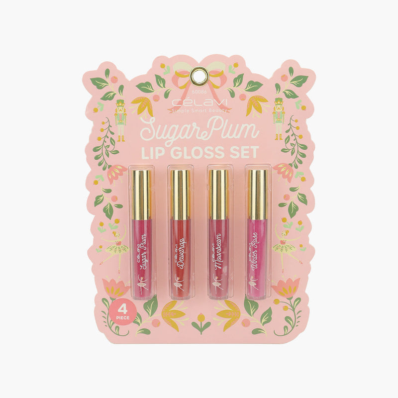 SET DE 4 BRILLOS DE LABIOS - CASCANUECES BALLET | CELAVI