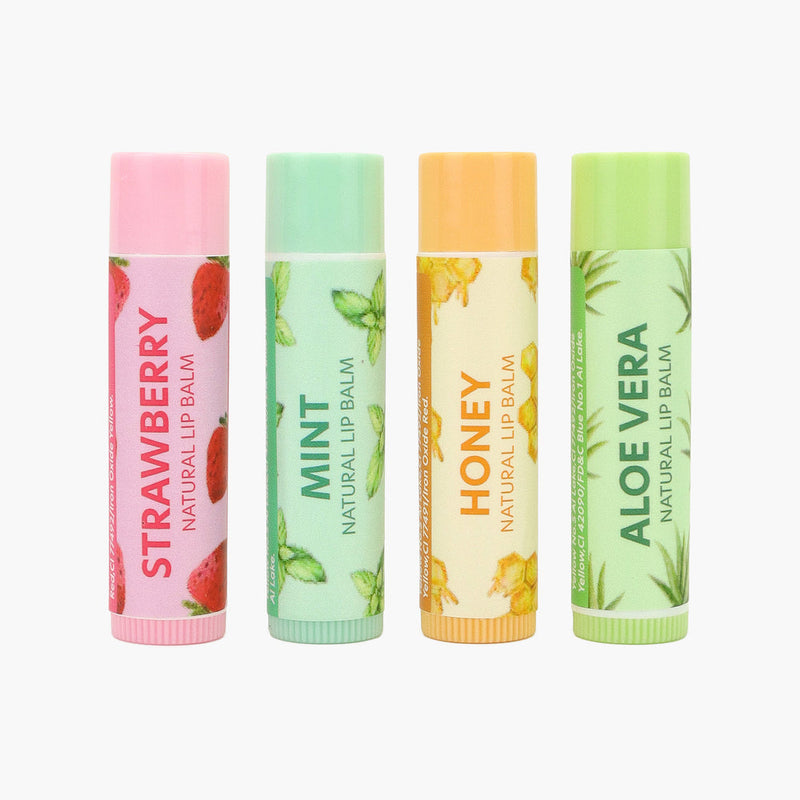 SET DE 4 BÁLSAMOS LABIAL | CELAVI