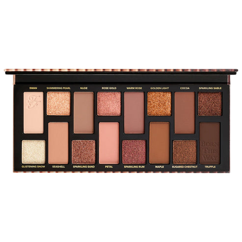 born this way the natural nudes eye shadow palette (paleta de sombras)| Too Faced