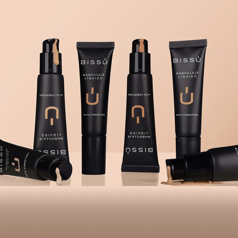 MAQUILLAJE LÍQUIDO ALTA COBERTURA | BISSÚ