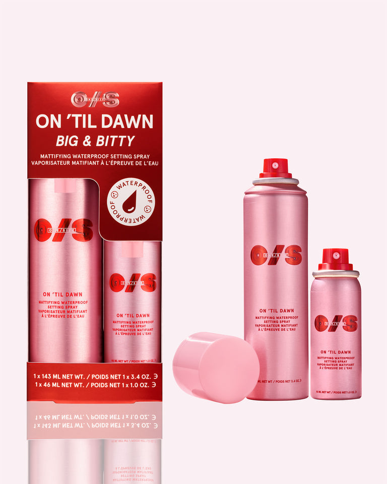 On 'Til Dawn Mattifying Waterproof Setting Spray Big & Bitty Duo | One Size