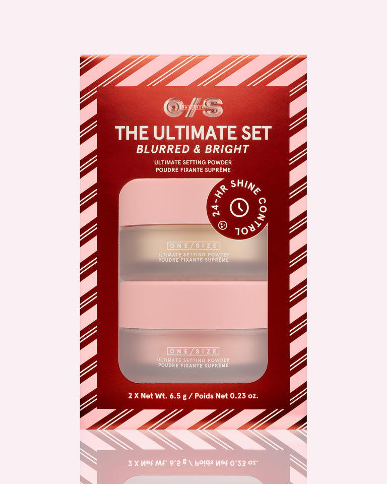 Ultimate Blurring Setting Powder Blurred & Bright Travel Duo | One Size