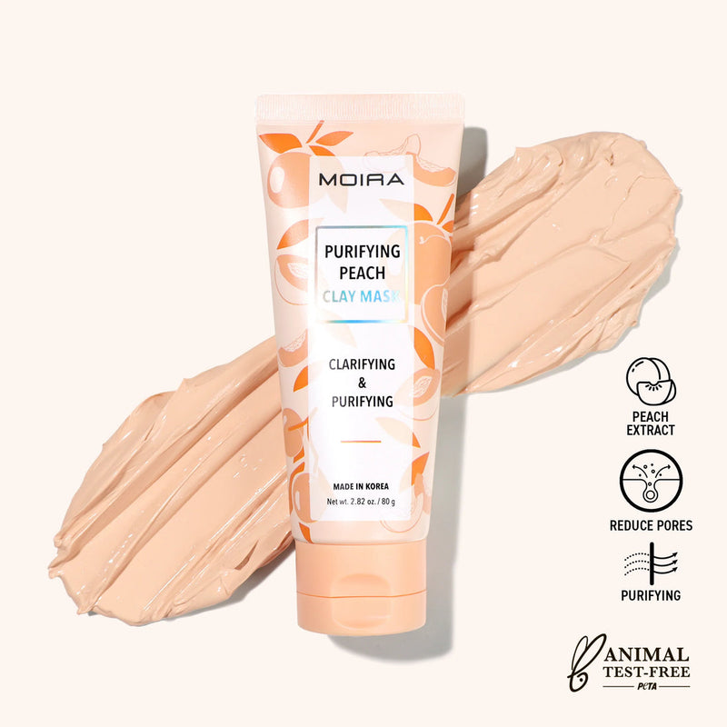 MASCARILLA DE ARCILLA DE MELOCOTON PURIFYING PEACH | MOIRA