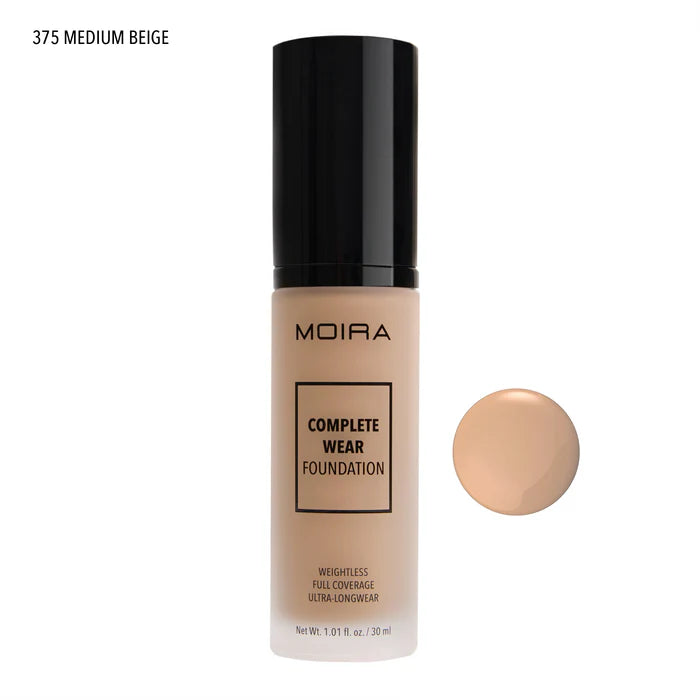 BASE COMPLETE WEAR FOUNDATION MOIRA | MOIRA COSMETICS