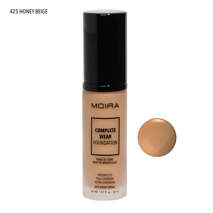 BASE COMPLETE WEAR FOUNDATION MOIRA | MOIRA COSMETICS
