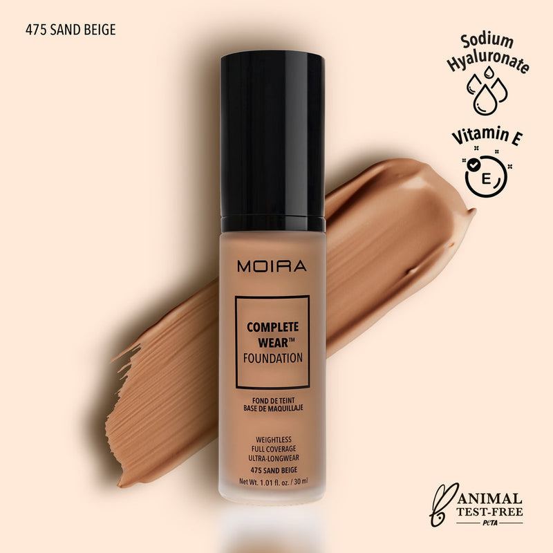 BASE COMPLETE WEAR FOUNDATION MOIRA | MOIRA COSMETICS