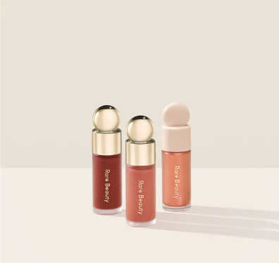 Rare Beauty by Selena Gomez Mini Blush and Luminize Trio | Rare Beauty