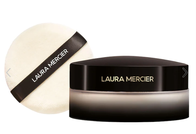 Jumbo Translucent Loose Setting Powder & Velour Puff -Laura Mercier