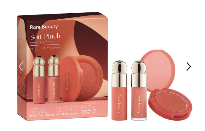 Soft Pinch Cheek & Lip Trio Makeup Gift Set | Rare Beauty by Selena Gomez