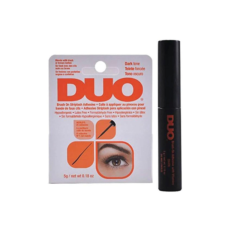 BRUSH-ON PEGAMENTO DE PESTAÑAS NEGRO- DUO