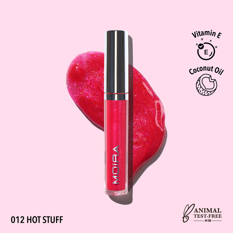 GLOSS AFFAIR LIP GLOSS (012, HOT STUFF)- MOIRA