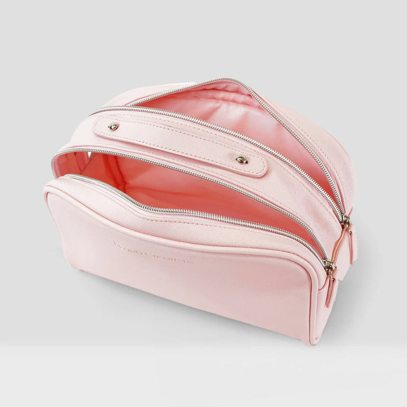 CBDZ-PS Cosmetiqueras - Pink Cosmetic Glam Pouch | Beauty Creations