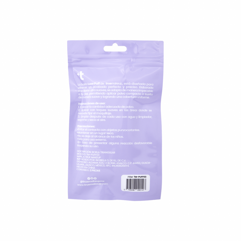 Luxe Puff Negro | True Makeup