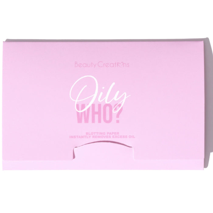 PAPEL SECANTE OILY WHO? PINK - BEAUTY CREATIONS