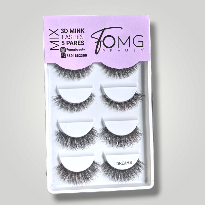 DREAMS  PESTAÑA MIX  - FOMG BEAUTY