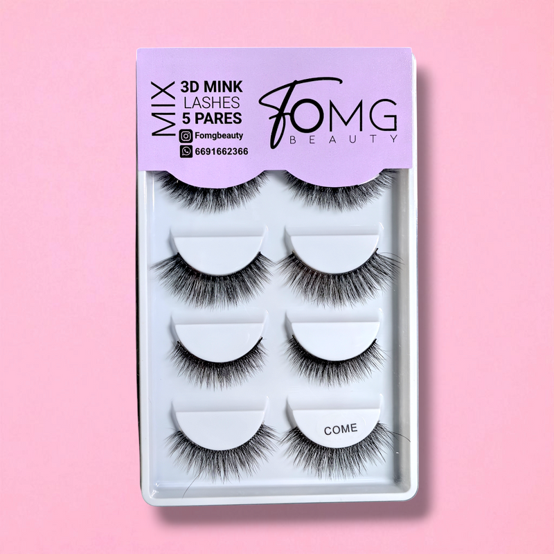COME  PESTAÑA MIX  - FOMG BEAUTY
