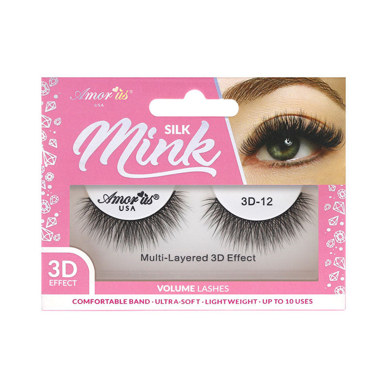 3D FAUX MINK #12 - Compra Maquillaje y Artículos de Belleza | Belle Queen Cosmetics