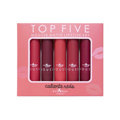 Top Five- Caliente Reds - ITALIA - Compra Maquillaje y Artículos de Belleza | Belle Queen Cosmetics