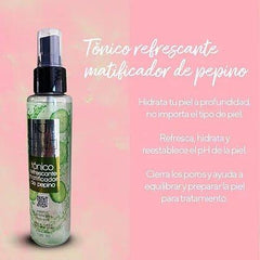 Tonico Refrescante Con Pepino - Compra Maquillaje y Artículos de Belleza | Belle Queen Cosmetics