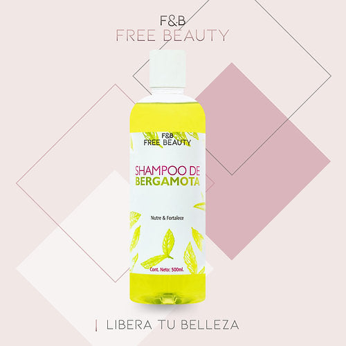 SHAMPOO BERGAMOTA - FREE AND BEAUTY - Compra Maquillaje y Artículos de Belleza | Belle Queen Cosmetics