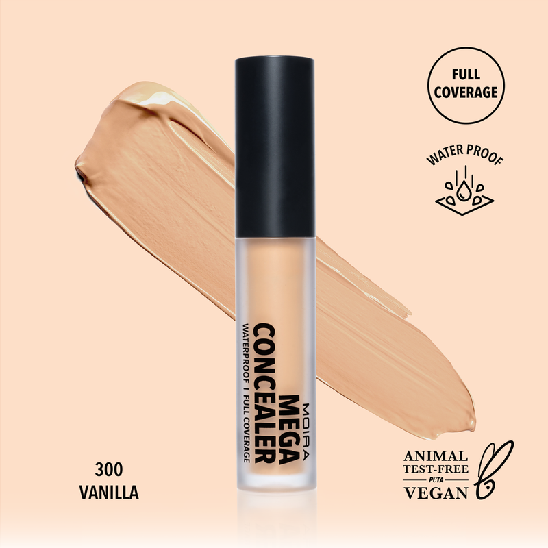 MEGA WATERPROOF CONCEALER (300, BRULEE) - Compra Maquillaje y Artículos de Belleza | Belle Queen Cosmetics