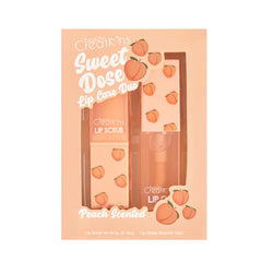 Sweet Dose Lip Duo Peach - Exfoliante Y Aceite Humectante  - BEAUTY CREATIONS