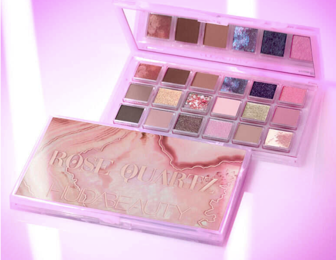 Rose Quartz Eyeshadow Palette - HUDA BEAUTY - Compra Maquillaje y Artículos de Belleza | Belle Queen Cosmetics