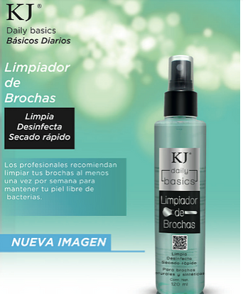 Limpiador de Brochas KJ Belle Queen Cosmetics