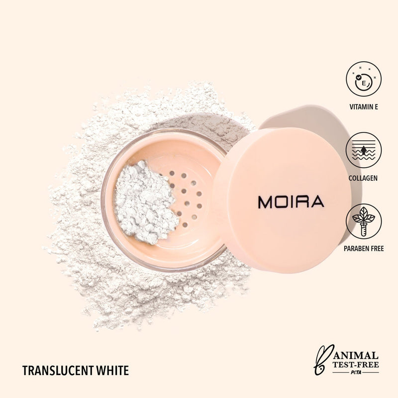Loose Setting Powder - Translucent White - MOIRA COSMETICS