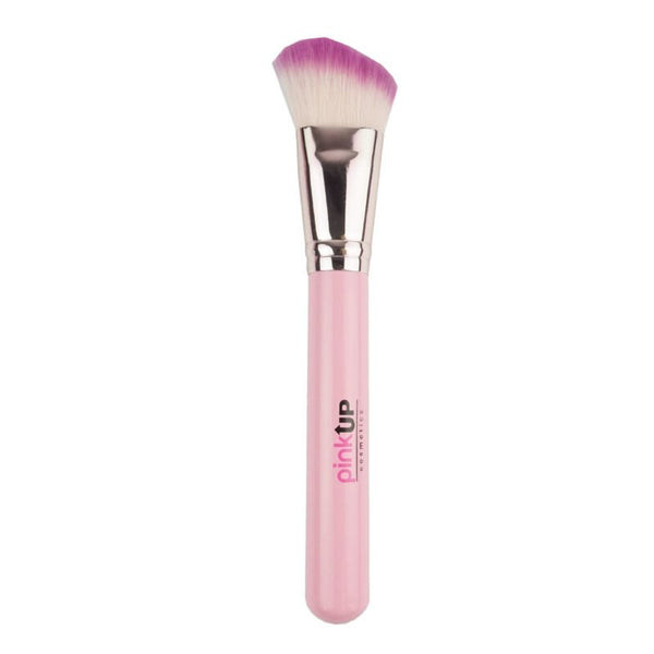 ANGLE BRUSH IND- BROCHA RUBOR ANGULAR Belle Queen Cosmetics