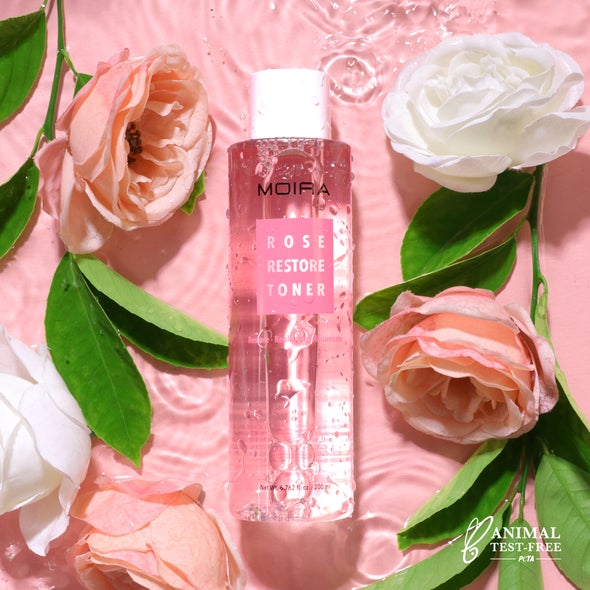 ROSE RESTORE TONER - MOIRA - Compra Maquillaje y Artículos de Belleza | Belle Queen Cosmetics