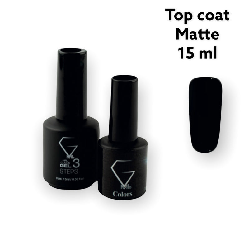 TOP COAT MATTE 15ML- UÑAS - Compra Maquillaje y Artículos de Belleza | Belle Queen Cosmetics