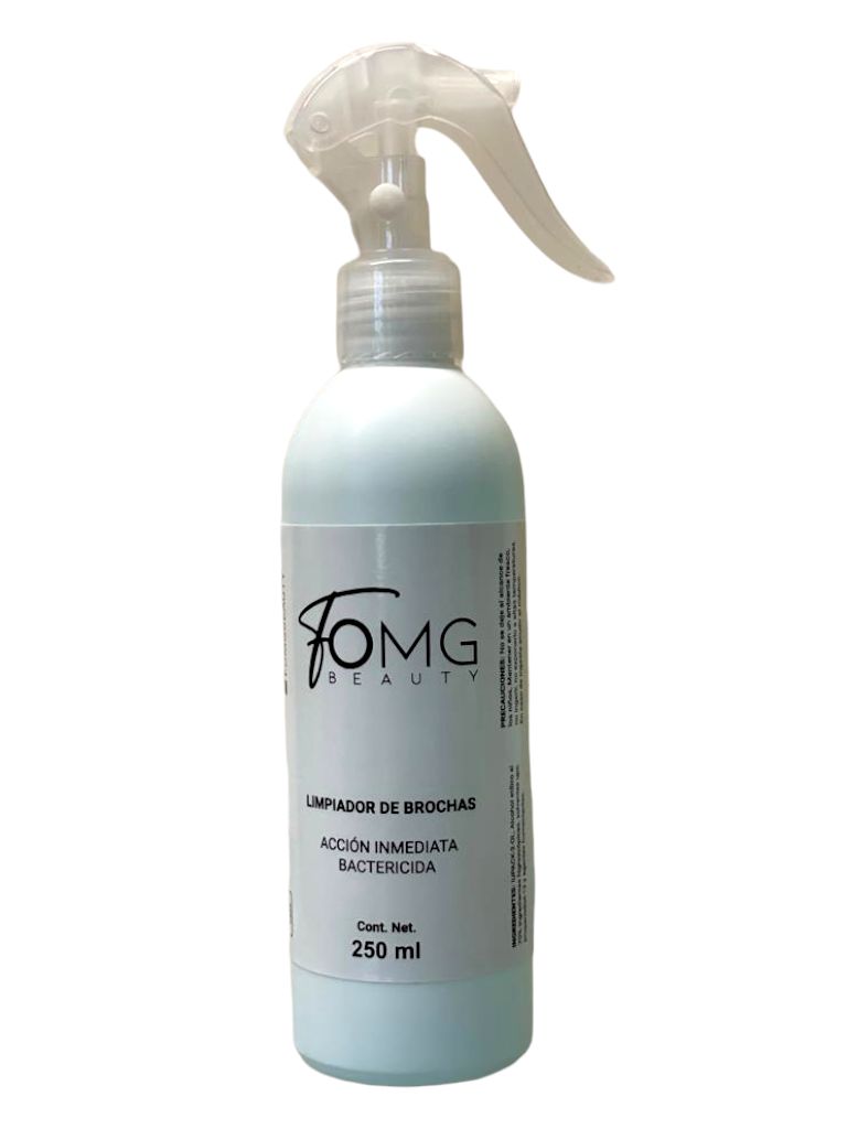LIMPIADOR DE BROCHA 250 ML- FOMG BEAUTY - Compra Maquillaje y Artículos de Belleza | Belle Queen Cosmetics