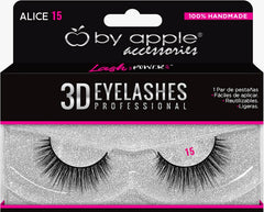 Pestaña Postiza Profesional 3D By Apple # 15 Alice. - Compra Maquillaje y Artículos de Belleza | Belle Queen Cosmetics