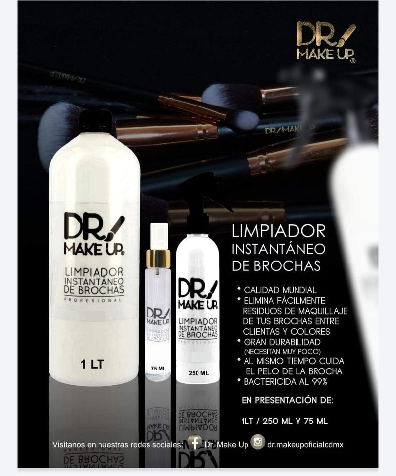 LIMPIADOR INSTANTANEO DE BROCHAS 250 ML - Compra Maquillaje y Artículos de Belleza | Belle Queen Cosmetics
