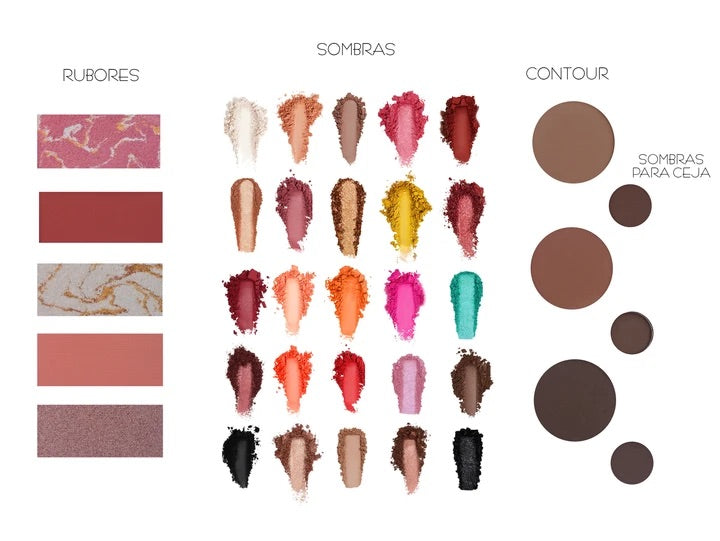 Paleta Suesy By Subtil - SUESY - Compra Maquillaje y Artículos de Belleza | Belle Queen Cosmetics