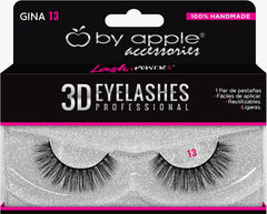 Pestaña Postiza Profesional 3D By Apple #13 Gina - Compra Maquillaje y Artículos de Belleza | Belle Queen Cosmetics