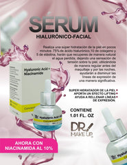 Serum Hyaluronic Acid + Niacinamide - DR MAKEUP - Compra Maquillaje y Artículos de Belleza | Belle Queen Cosmetics