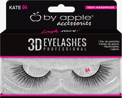 Pestaña Postiza Profesional 3D By Apple # 04 Kate - Compra Maquillaje y Artículos de Belleza | Belle Queen Cosmetics