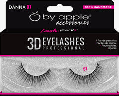 Pestaña Postiza Profesional 3D By Apple # 07 Danna - Compra Maquillaje y Artículos de Belleza | Belle Queen Cosmetics